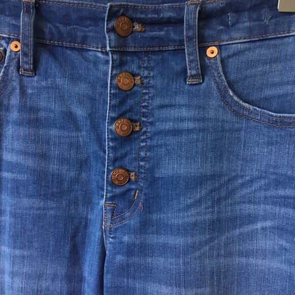 Madewell Blue Cali Demi-Boot Jeans - Picture 3 of 16